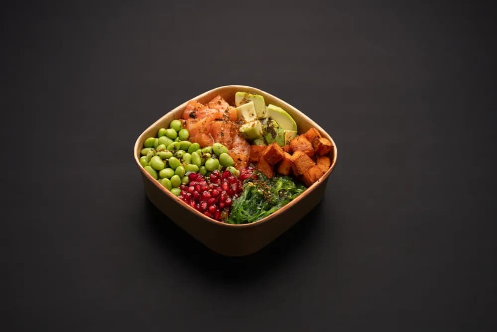 Ponzu Salmon Poke Bowl